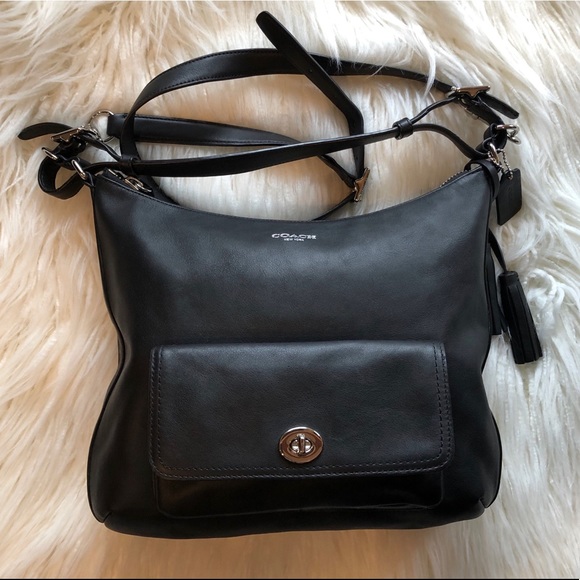 Coach Handbags - Coach Leather Convertible Legacy Courtenay Hobo
